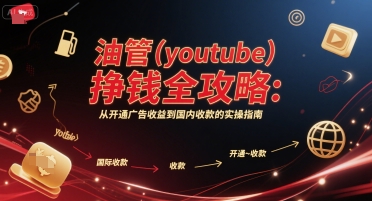 油管(youtube)挣钱全攻略：从开通广告收益到国内收款的实操指南（更新）-锦程资源站