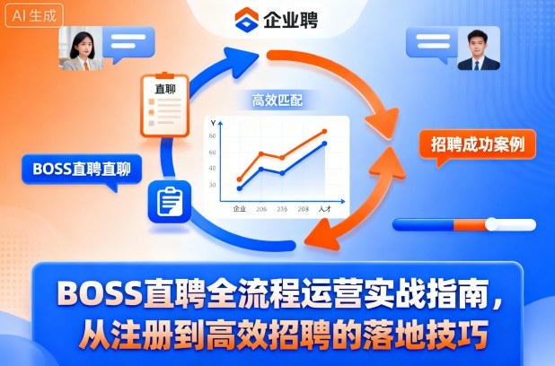 BOSS直聘全流程运营实战指南,从注册到高效招聘的落地技巧-锦程资源站