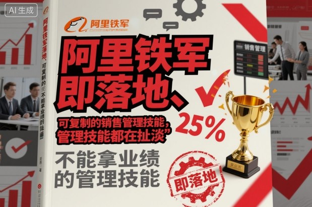 阿里铁军即落地、可复制的销售管理技能，不能拿业绩的管理技能都在扯淡-锦程资源站