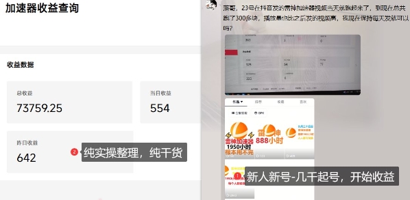 游戏加速器项目4.0_最新打法思路(爱玩游戏也能边玩边被动收益)-锦程资源站