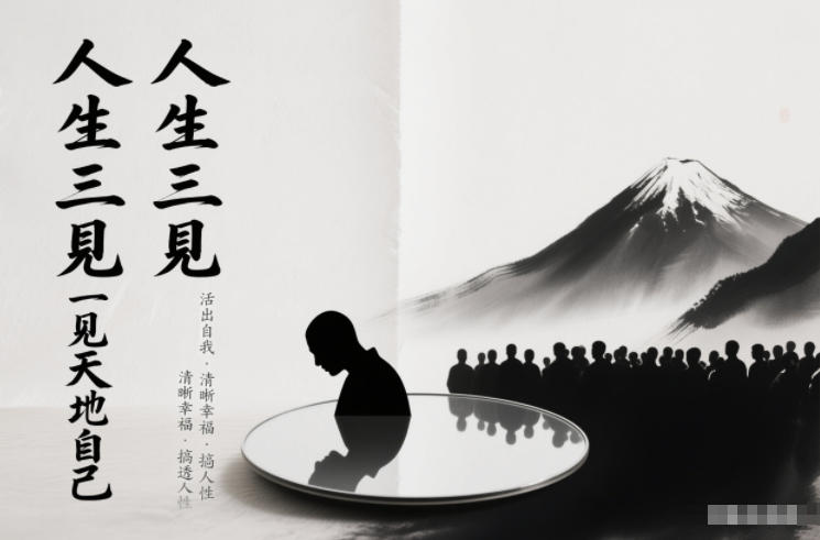 人生三见一见天地见众生见自己，活出自我拥有清晰幸福人生，搞透人性-锦程资源站