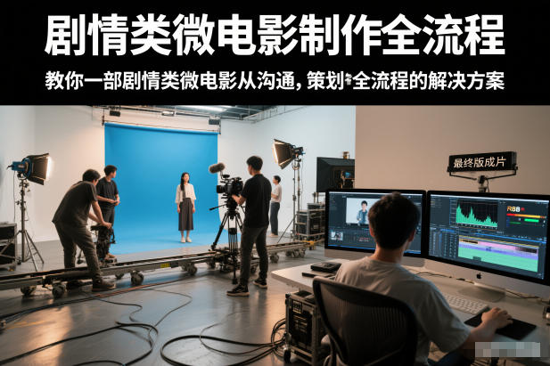 剧情类微电影制作全流程，教你一部剧情类微电影从沟通，策划到拍摄制作全流程的解决方案-锦程资源站