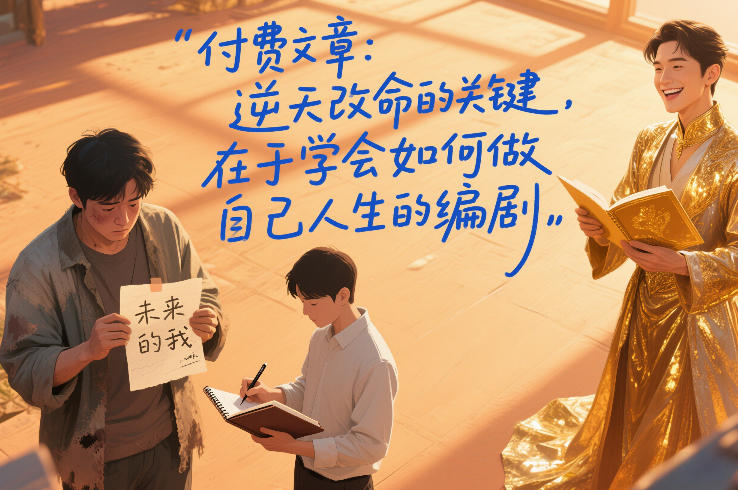 付费文章：逆天改命的关键，在于学会如何做自己人生的编剧-锦程资源站