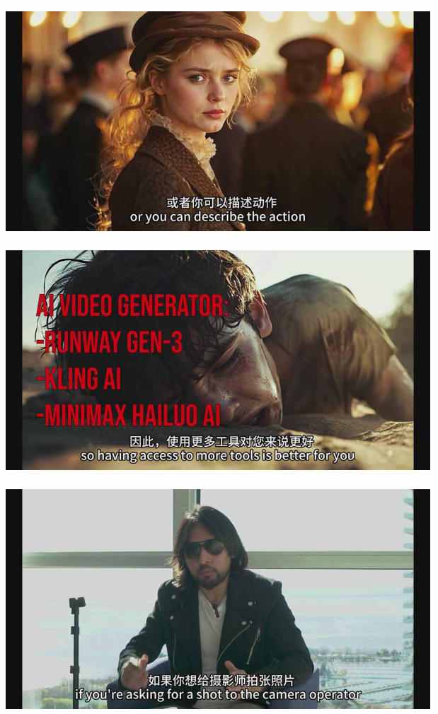 商业AI人工智能电影制作的艺术完整指南教程，从创意到成片，打造盈利级影视项目-锦程资源站