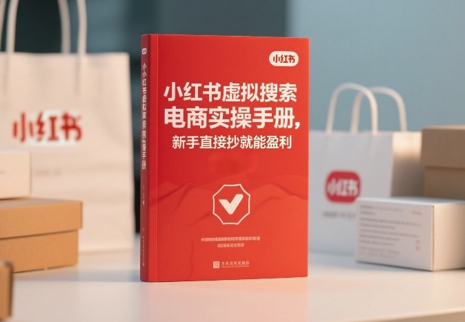 小红书​⁠‬​​⁠​‌​‬​⁠​‬‍‍‌​​​‬‌‍⁠​​​‌​⁠⁠​‬​​‬​​​​‌​‍虚拟搜索电商实操手册，新手直接抄就能盈利-锦程资源站