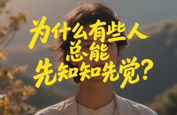 付费文章：为什么有些人总能先知先觉？-锦程资源站