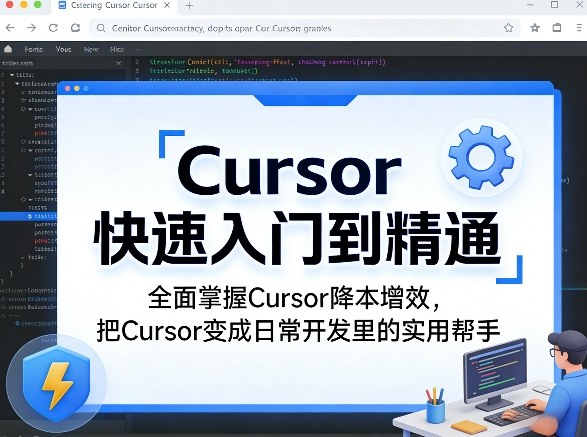 Cursor快速入门到精通，全面掌握Cursor降本增效，把Cursor变成日常开发里的实用帮手-锦程资源站