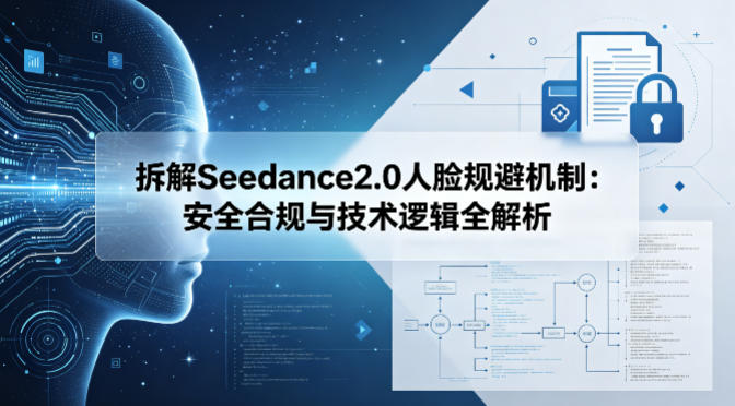 拆解Seedance2.0人脸规避机制：安全合规与技术逻辑全解析-锦程资源站