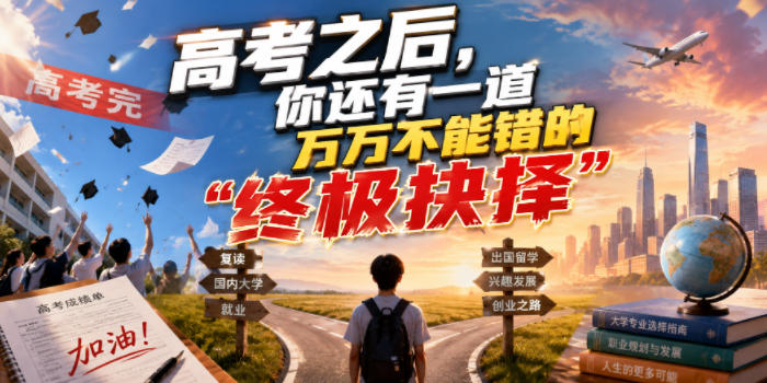 付费文章：高考之后，你还有一道万万不能错的“终极抉择”-锦程资源站