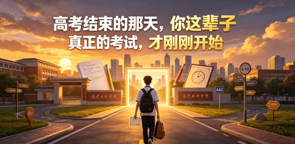 付费文章：高考结束的那天，你这辈子真正的考试，才刚刚开始-锦程资源站