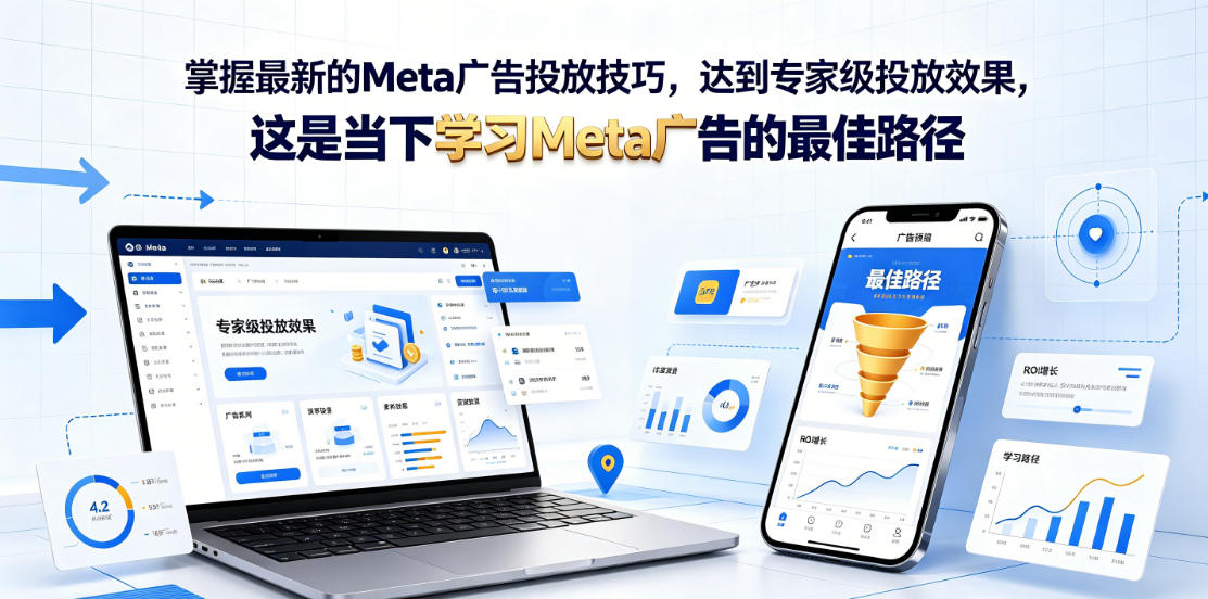 掌握最新的Meta广告投放技巧，达到专家级投放效果，这是当下学习Meta广告的最佳路径【原创双语字幕】-锦程资源站