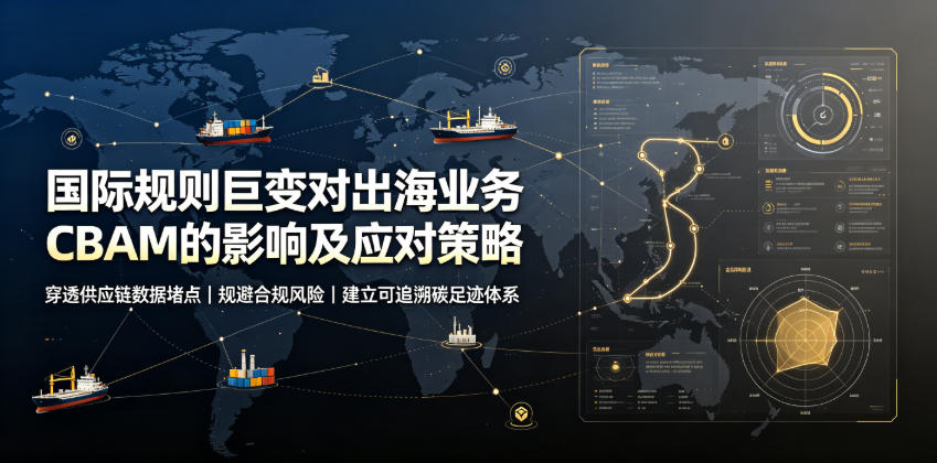 国际规则巨变对出海业务CBAM的影响及应对策略，帮助企业穿透供应链数据堵点，规避合规风险-锦程资源站