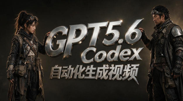 GPT5.6+Codex自动化生成视频全流程实战,从提示词设计、角色设定、封面海报,到视频生成思路与自动化工作流-锦程资源站