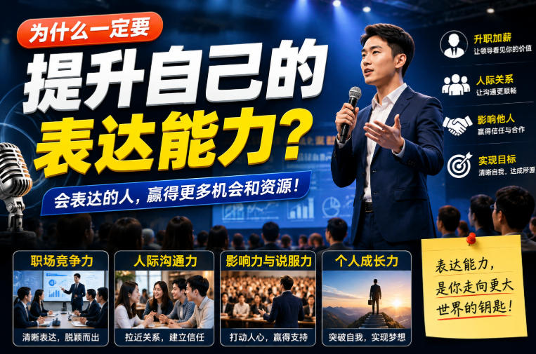 付费文章：为什么一定要提升自己的表达能力？-锦程资源站