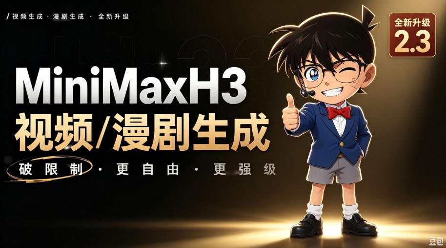 【MiniMaxH3一键懒人整合包】AI视频/漫剧生成工具,支持30_40_50显卡,ComfyUI整合包安装部署!最低8g显存也能跑!-锦程资源站