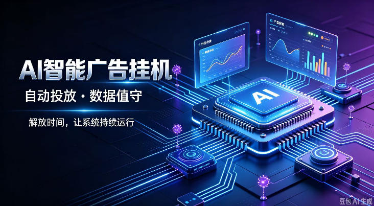 AI智能广告挂G|全自动广告任务运营项目拆解,解放时间解放双手,让系统持续运行【揭秘】-锦程资源站