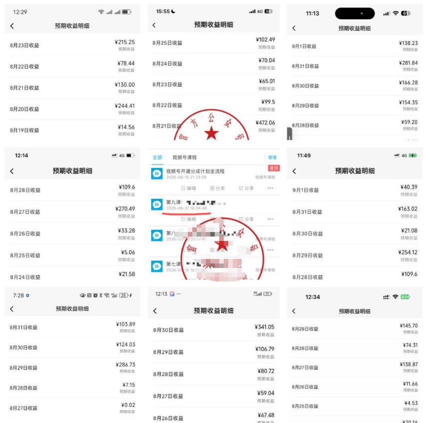 最新视频号创作者分成计划项目，十大高单价赛道，掌握AI内容制作，新手小白也能月入8k+-锦程资源站